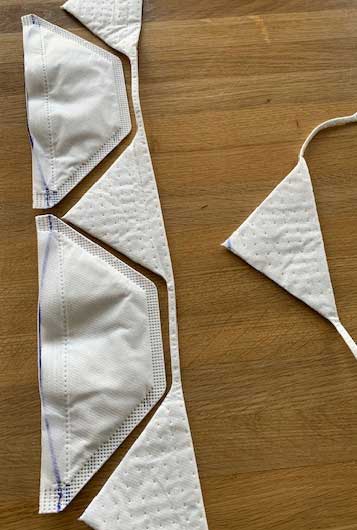 chute-masque-ffp2-filtre-tissu chute de filtre de masque ffp2